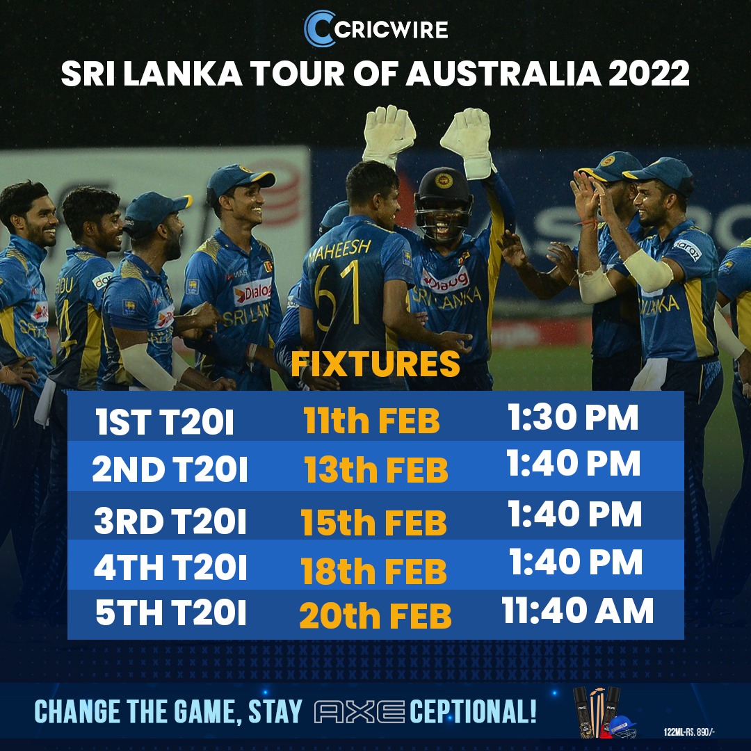 Aus Vs SL How to watch - TV channels and live streaming platforms