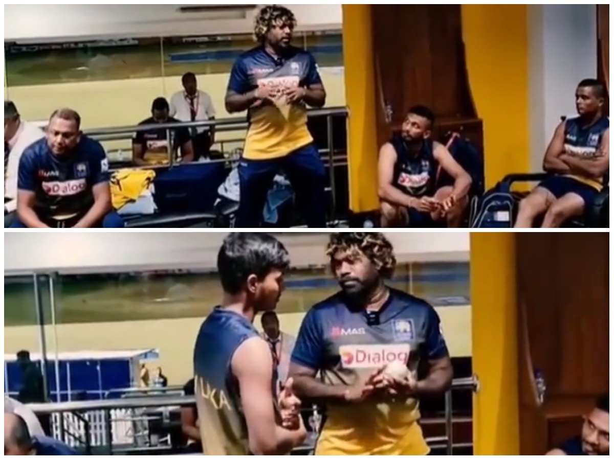 Watch: Malinga shares what Adam Gilchrist gave him on his debut game, returns the same gesture to Dunith Wellalage