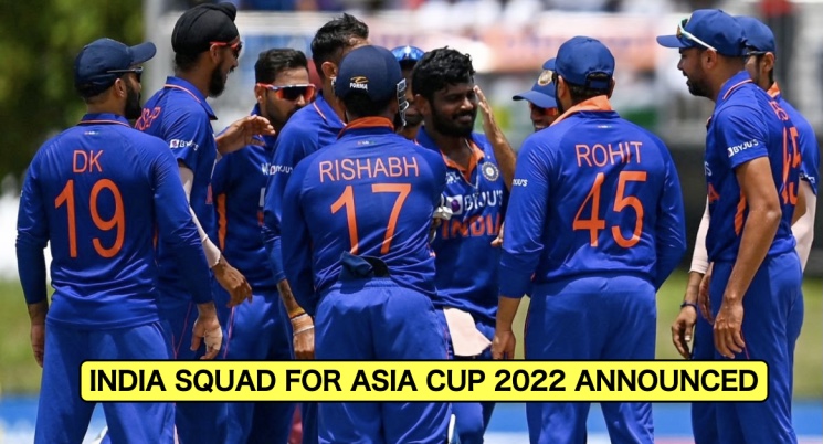 Big blow for India ahead of Asia cup 2022; squad announced
