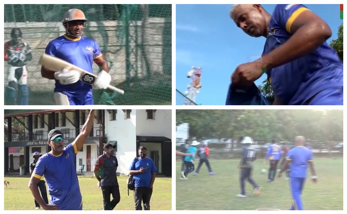 Watch: Sanath, Vaas among Sri Lankan legends, begins practice ahead of legend tournament